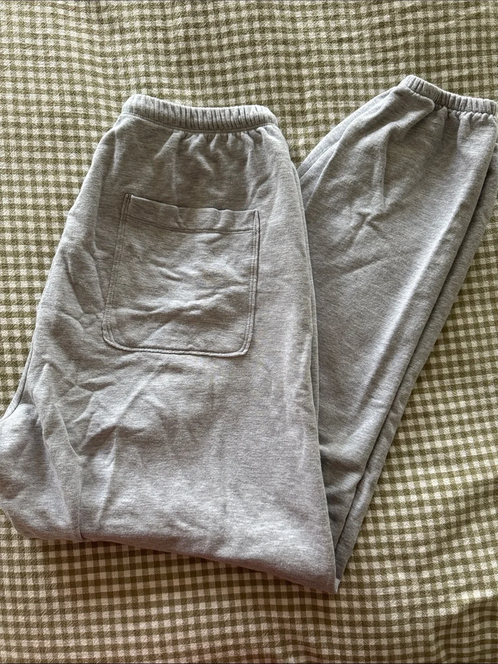 aerie Offline Light Gray Cozy Fleece Joggers - Picture 4 of 4
